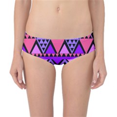 Seamless Purple Pink Pattern Classic Bikini Bottoms by Hannah976