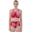 Mosaic Structure Pattern Background Racer Back Bikini Set View1