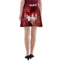Pattern Structure Light Patterns A-Line Pocket Skirt View2