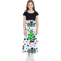 It`s Cold Outside  Kids  Flared Maxi Skirt by ConteMonfrey