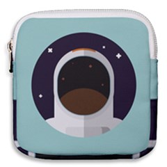 Astronaut Space Astronomy Universe Mini Square Pouch by Sarkoni