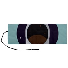Astronaut Space Astronomy Universe Roll Up Canvas Pencil Holder (m) by Sarkoni