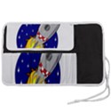 Rocket Ship Launch Vehicle Moon Pen Storage Case (M) View2