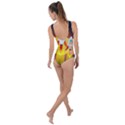 Rocket Take Off Missiles Cosmos Side Cut Out Swimsuit View2