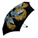 Astronaut Planet Space Science Mini Folding Umbrellas View2