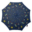 Cat Cosmos Cosmonaut Rocket Hook Handle Umbrellas (Large) View1