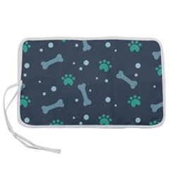 Bons Foot Prints Pattern Background Pen Storage Case (l) by Grandong