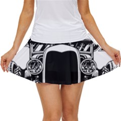 Vintage Car Hot Rod Motor Vehicle Women s Skort by Sarkoni
