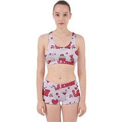 Hand Drawn Valentines Day Element Collection Work It Out Gym Set by Bedest