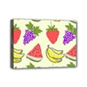 Fruits Pattern Background Food Mini Canvas 7  x 5  (Stretched) View1