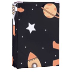 Astronaut Space Rockets Spaceman Playing Cards Single Design (rectangle) With Custom Box by Ravend