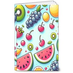 Fruits Sweet Pattern 8  X 10  Softcover Notebook by Ravend
