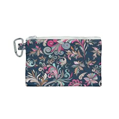 Coorful Flowers Pattern Floral Patterns Canvas Cosmetic Bag (small) by nateshop