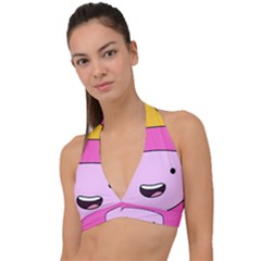 Adventure Time Princess Bubblegum Halter Plunge Bikini Top by Sarkoni