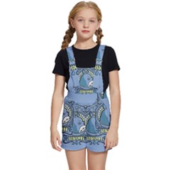 Drawing Illustration Anime Cartoon My Neighbor Totoro Kids  Short Overalls by Sarkoni