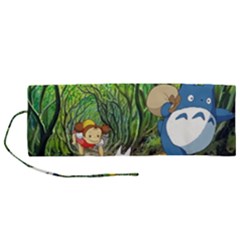 Anime My Neighbor Totoro Jungle Roll Up Canvas Pencil Holder (m) by Sarkoni