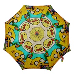 Painting Illustration Adventure Time Psychedelic Art Hook Handle Umbrellas (large) by Sarkoni