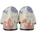 Underwater Seamless Pattern Light Background Funny Women s Classic Loafer Heels View4