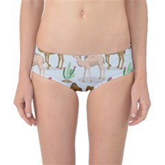 Camels Cactus Desert Pattern Classic Bikini Bottoms by Hannah976