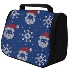 Santa Clauses Wallpaper Full Print Travel Pouch (big) by artworkshop