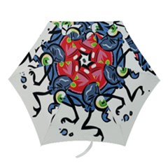 Bug Black Insect Animal Mini Folding Umbrellas by Sarkoni