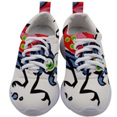 Bug Black Insect Animal Kids Athletic Shoes by Sarkoni