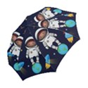 Boy Spaceman Space Rocket Ufo Planets Stars Folding Umbrellas View2