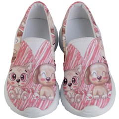 Paw Dog Pet Puppy Canine Cute Kids Lightweight Slip Ons by Sarkoni