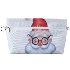Santa Glasses Yoga Chill Vibe Handbag Organizer by Sarkoni