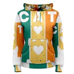 Cat Kitten Pet Animal Feline Cat Women s Pullover Hoodie by Sarkoni