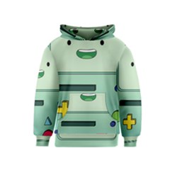Adventure Time Bmo Beemo Green Kids  Pullover Hoodie by Bedest