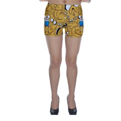 Adventure Time Finn Jake Cartoon Skinny Shorts by Bedest