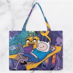 Adventure Time Finn  Jake Marceline Zipper Medium Tote Bag by Bedest