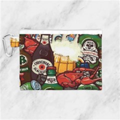 Graffiti Go Art Canvas Cosmetic Bag (medium) by Bedest