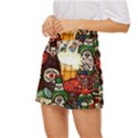Graffiti Go Art Mini Front Wrap Skirt View2