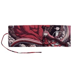 Adventure Time Cartoon Roll Up Canvas Pencil Holder (m) by Bedest