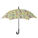 Seamless Pattern Musical Note Doodle Symbol Hook Handle Umbrellas (Medium) View3