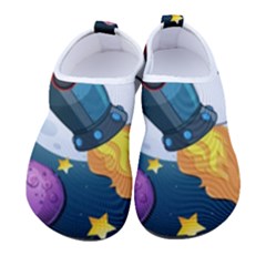 Spaceship Astronaut Space Kids  Sock-style Water Shoes by Hannah976