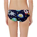 Space Seamless Pattern Illustration Classic Bikini Bottoms View2