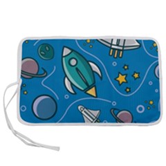 About Space Seamless Pattern Pen Storage Case (m) by Hannah976
