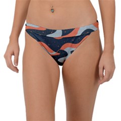 Dessert And Mily Way  pattern  Band Bikini Bottoms by coffeus