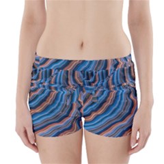 Dessert Waves  pattern  All Over Print Design Boyleg Bikini Wrap Bottoms by coffeus