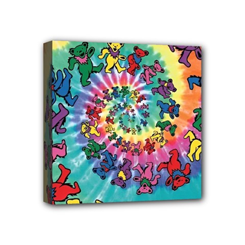 Grateful Dead Artsy Mini Canvas 4  X 4  (stretched) by Bedest
