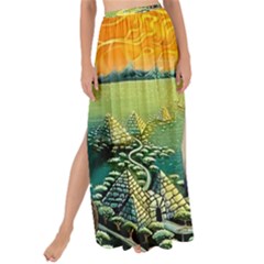 Grateful Dead Golden Road Maxi Chiffon Tie-up Sarong by Bedest