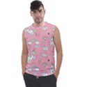 Cute Unicorn Seamless Pattern Men s Regular Tank Top View1