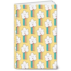 American Golden Ancient Totems 8  X 10  Softcover Notebook by Apen