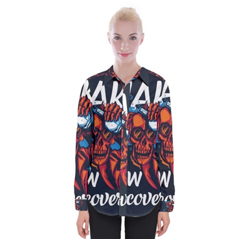 Make Devil Discovery  Womens Long Sleeve Shirt by Saikumar