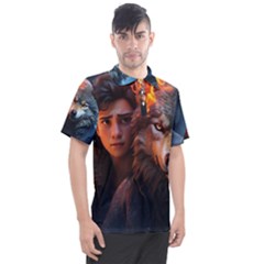 Be Fearless Men s Polo T-shirt by Saikumar