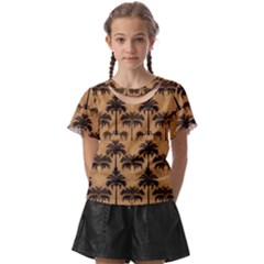 Cat Jigsaw Puzzle Kids  Front Cut T-shirt by Jatiart