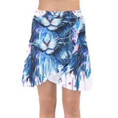 Cat Wrap Front Skirt by saad11
